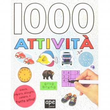 1000 attività. Con adesivi. Ediz. a colori