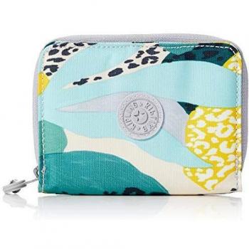 Kipling Money Love, Cartera para Mujer, Multicolor (Urban Jungle), 9.5x12.5x2.5 cm