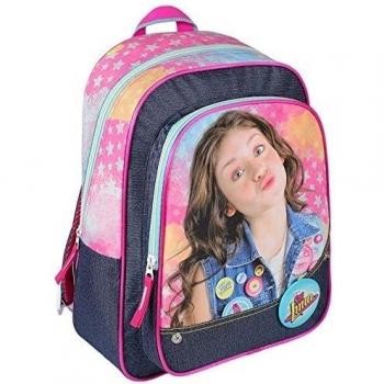 Soy Luna Sac à Dos 34cm poche frontale Mochila Infantil, 34 cm, Rosa (Rose)
