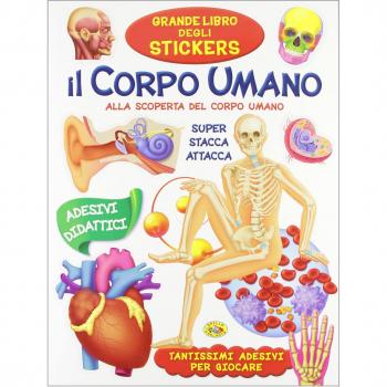 Il corpo umano. Alla scoperta del corpo umano. Con adesivi. Ediz. a colori