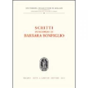 Scritti in ricordo di barbara bonfiglio