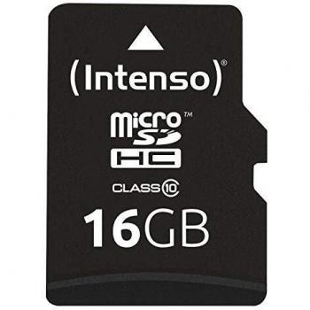 Micro SD Card 16GB Class 10 inkl. SD Adapter