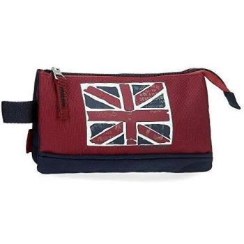 Estuche Escolar Pepe Jeans Andy Rojo