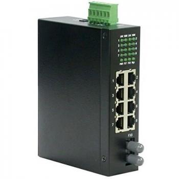 ROLINE Switch di rete Industrial Switch, 7x RJ-45, 1x ST, unmanaged