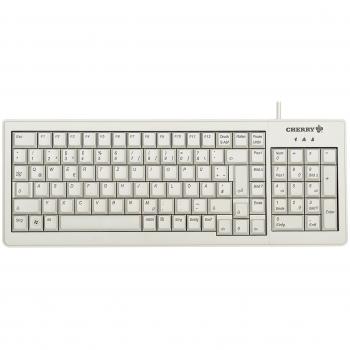 Cherry G84-5200LCMEU-0 Tastiera USB QWERTY Inglese Grigia