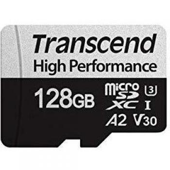 Transcend TS128GUSD330S Scheda MicroSD da 128 GB ad Alte Prestazioni