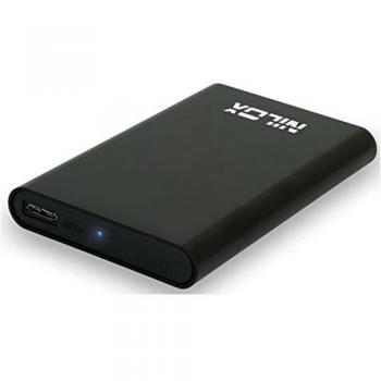 Scatola porta hard disk 2.5 in alluminio nero