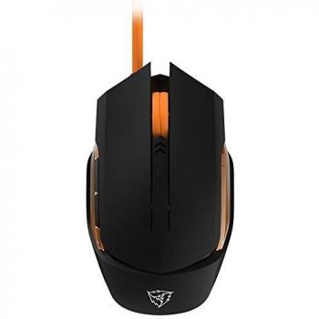 ThunderX3 TM10OR Mouse Ottico da Gaming, 3000 dpi, Arancione