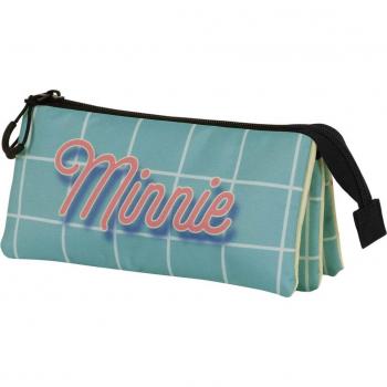 Portatodo Triple Minnie Mouse 11x23x7cm