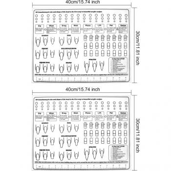 Almohadilla Silicona Uñas Artísticas