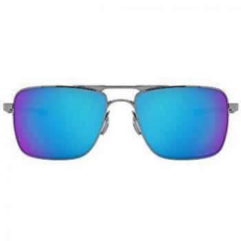 Oakley Gauge802 Gafas de Sol, Plateado, 57 para Hombre