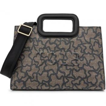 Bolso mediano Tous Amaya 395910193 Kaos negro
