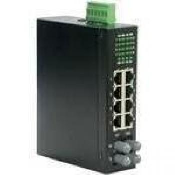 ROLINE Switch di rete Industrial Switch, 6x RJ-45, 2x ST, unmanaged