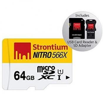 Strontium SRN64GTFU1C Micro SD Card