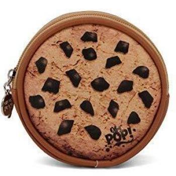 Monedero Redondo Oh My Pop Cookies Marrón