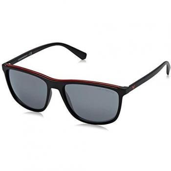 Emporio Armani 0ea4109 50426g 57 Gafas de Sol, Matte Black, Hombre