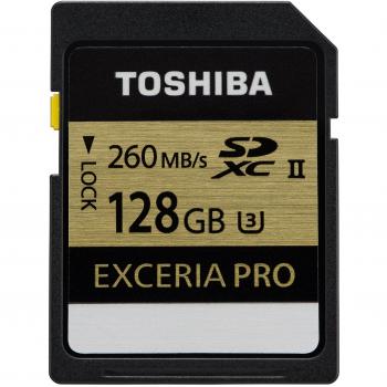 TOSHIBA SDXC 128GB Exceria Pro UHS II