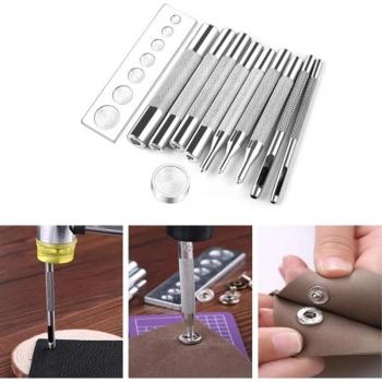 Kit de Remaches y Cerradura Manual para Cuero