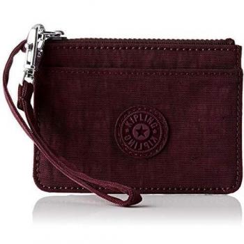 Kipling Cindy, Cartera para Mujer, Morado (Dark Plum), 11.5x8x1 cm