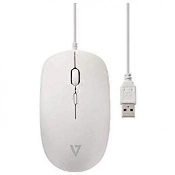 V7 Mouse ottico USB bianco TUV-GS