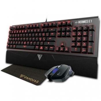 GAMDIAS Hermes E1 Combo Tastiera Mouse Pad Smart Keys Marco
