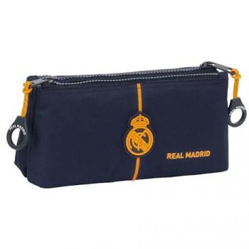 SAFTA NECESER PQÑO. DOBLE REAL MADRID 2ª EQUIPACION 24/25 22x10x8cm