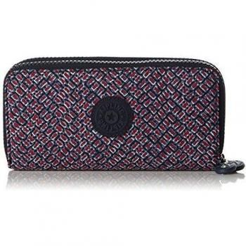 Kipling Uzario, Billetera Para Mujer, Multicolor (REF34K Mini Geo), 10x18.5x3.5 cm