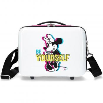 Joumma Bags Neceser Infantil Minnie Be Yourself Blanco
