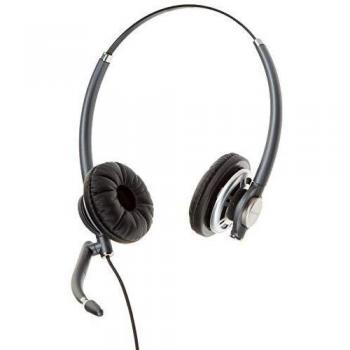 Plantronics Encorepro HW 720D Stereofonico Padiglione Auricolare Nero e Argento