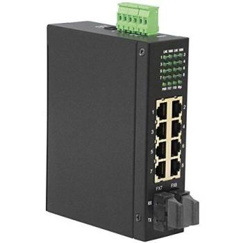 ROLINE Switch di rete Industrial Switch, 6x RJ-45, 2x SC, unmanaged