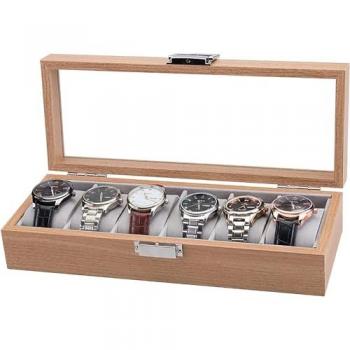 Coshano Caja para Relojes de Alta Calidad