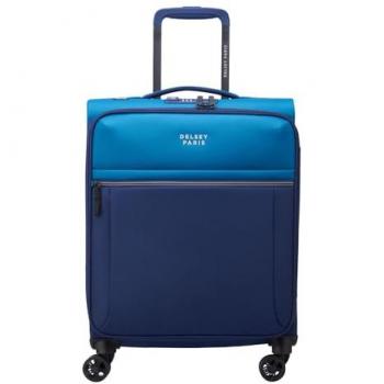 Maleta Delsey Paris Brochant 3.0 44L azul intenso