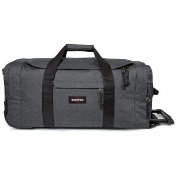 Eastpak Leatherface M Equipaje de ruedas, 61 litros, Negro (Denim)