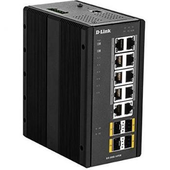 D-Link DIS‑300G‑14PSW Switch Gestito L2 Gigabit Ethernet Nero con PoE