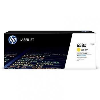 HP 658X W2002X Cartuccia Toner Originale da 28.000 pagine ad Alta Capacità per stampanti HP Color LaserJet Enterprise M751dn, JetIntelligence, Giallo