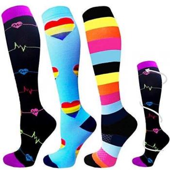 Calcetines de compresión ACTINPUT 20-25 mmHg para Mujeres y Hombres