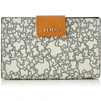 TOUS Kaos Mini Billetera Beige-Negro