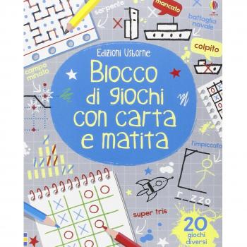 Blocco di giochi con carta e matita. Ediz. illustrata