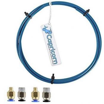Capricorn XS PTFE Bowden Tube with Improved PC4-M6 and PC4-M10 Pneumatic Connectors