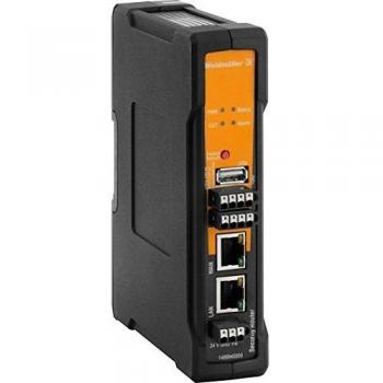 Weidmüller 1489940000 IE-SR-2GT-LAN-FN Router industriale USB, LAN, RJ-45 Numero di ingressi: 2 x 24 V 1 pz