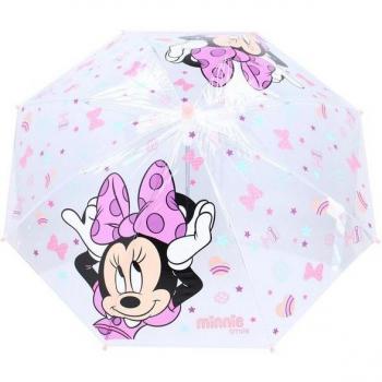 Paraguas Infantil Minnie Transparente