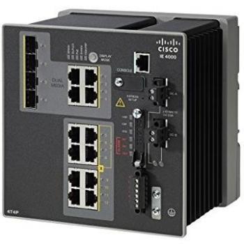 Switch Ethernet da 16 porte 10/100 Mbps con 4 porte RJ45 PoE e gestibile via web