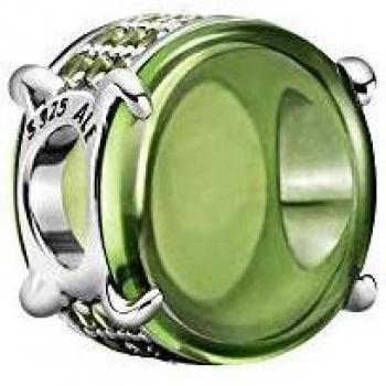 PULSERA PANDORA Plata Esterlina Circonita Ovalado Verde