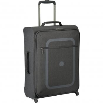 DELSEY Paris Dauphine 3 Equipaje de Mano, 55 cm, 37 Liters, Gris (Gris Poivre)