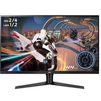 LG 32GK850F UltraGear Monitor Gaming 32 Quad HD HDR 400 – 2560x1440, 1ms MBR, 144Hz FreeSync