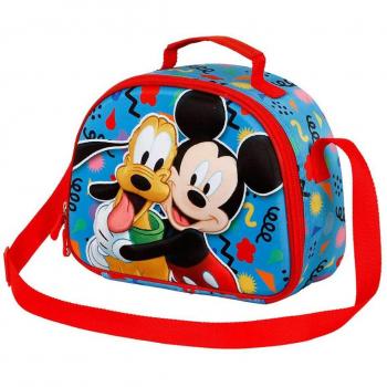 Bolsa portameriendas 3D Mates Mickey Disney