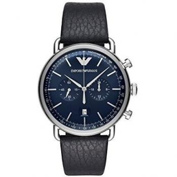 Emporio Armani Reloj Analógico para Hombre de Cuarzo AR11105 Azul