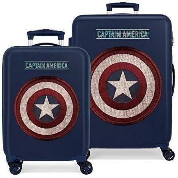 Maletas Rígidas Captain America 55/68 cms