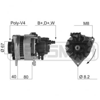 Alternador ERA 210210A