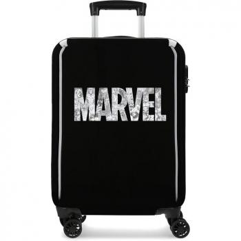 Maleta de Cabina Marvel Power Negro Rígida